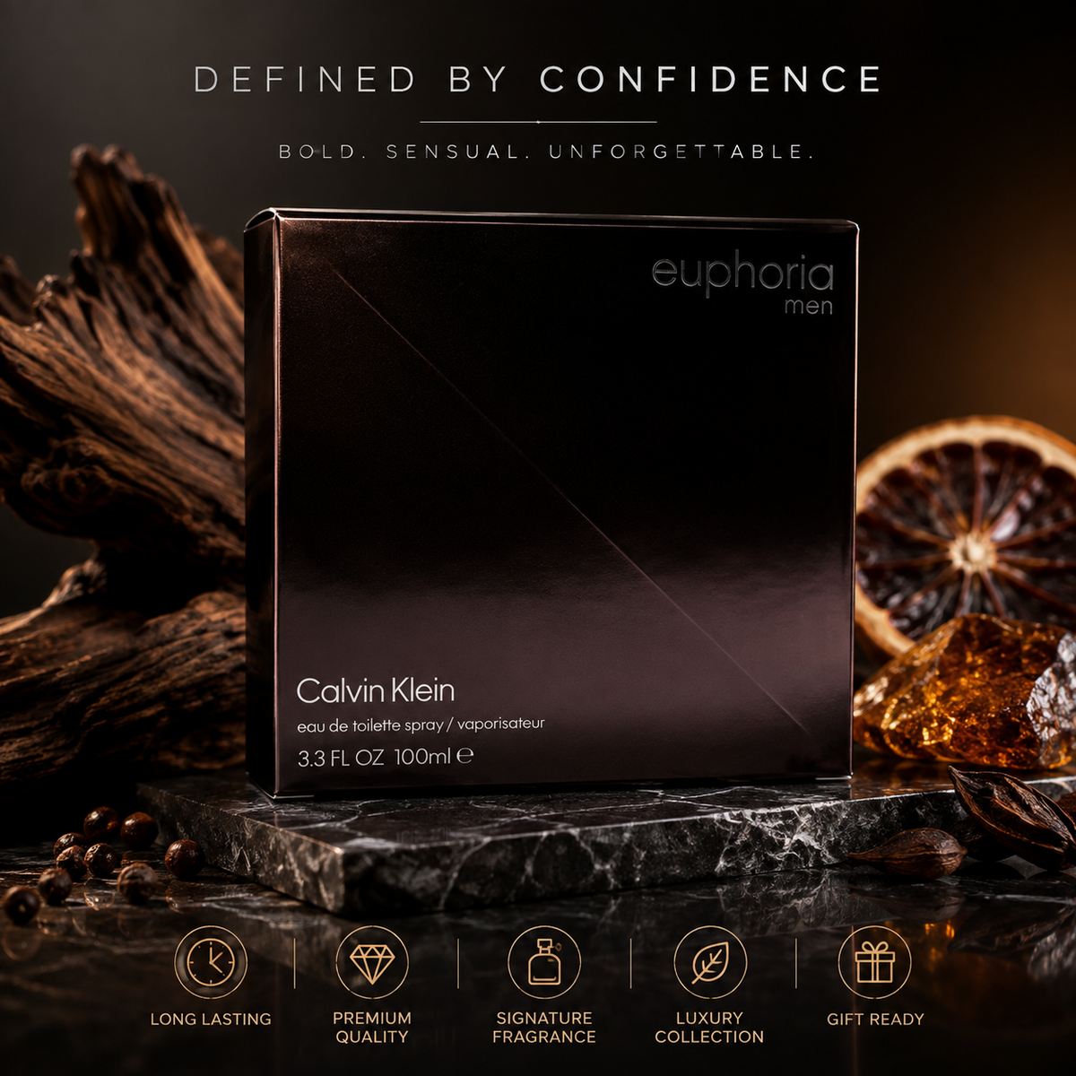 Calvin Klein Euphoria Men Eau de Toilette Spray 100ml
