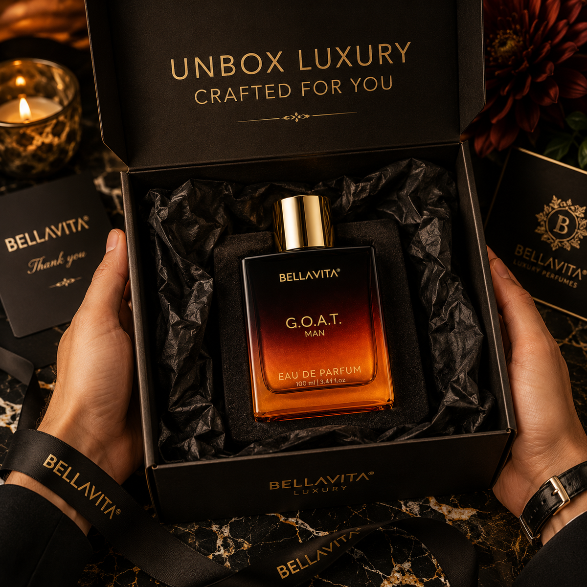 BellaVita G.O.A.T. Man Eau de Parfum – 100ml