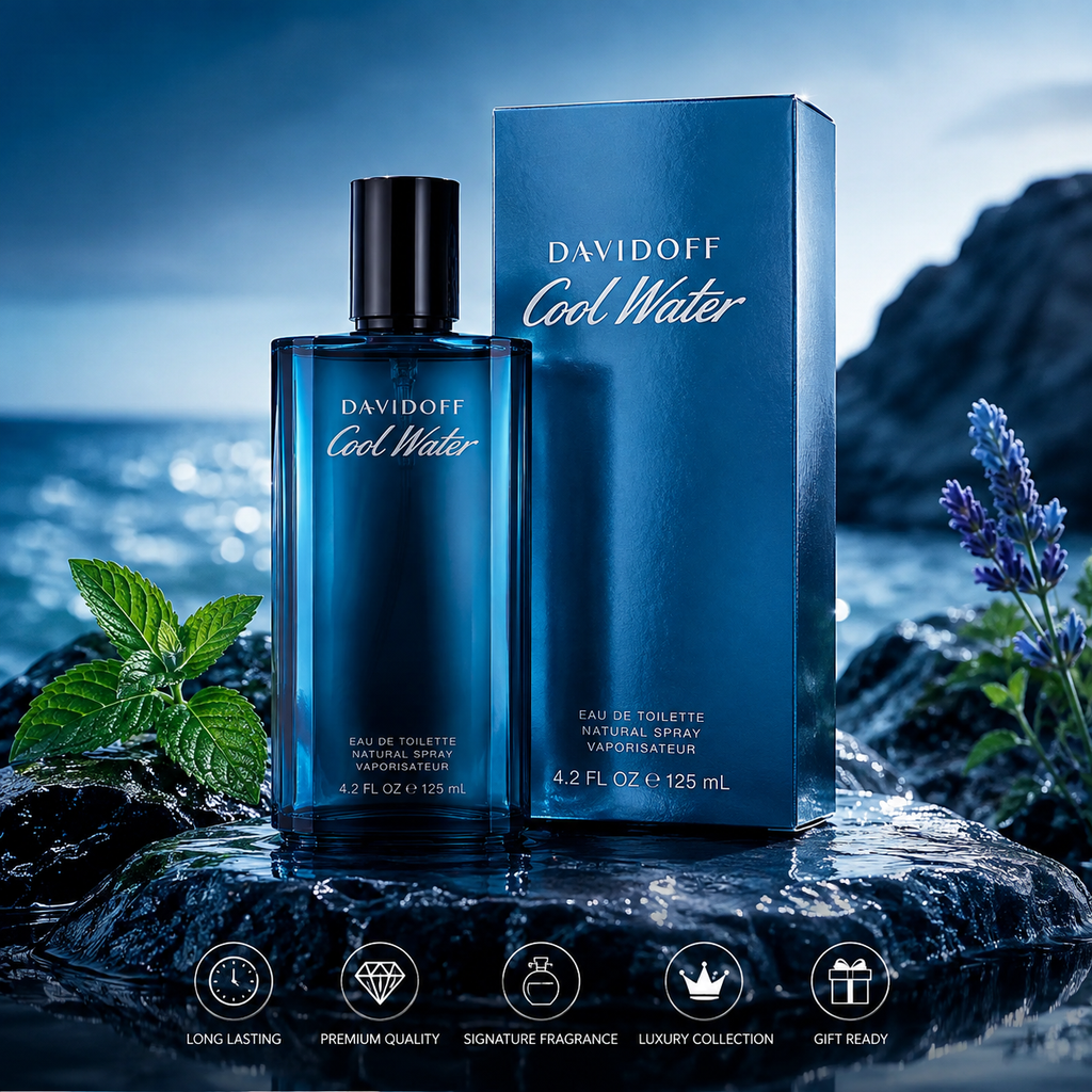 Davidoff Cool Water Eau de Toilette for Men 125ml