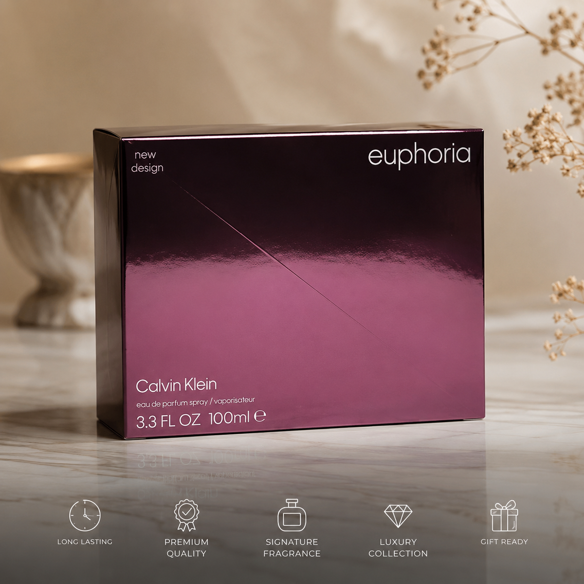 Calvin Klein Euphoria Eau de Parfum for Women 100ml