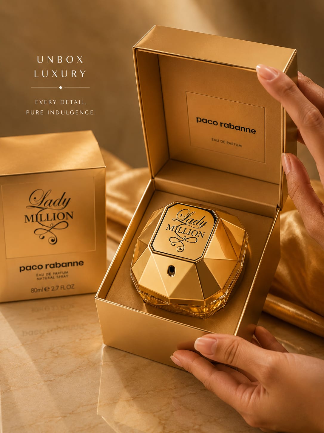 Paco Rabanne Lady Million Eau de Parfum 80ml for Women