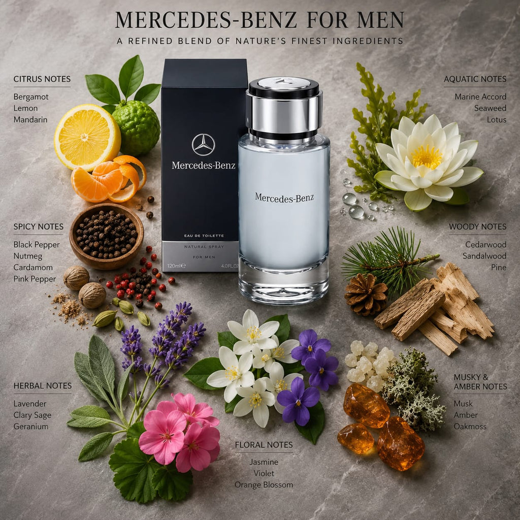 Mercedes-Benz For Men Eau de Toilette 120ml