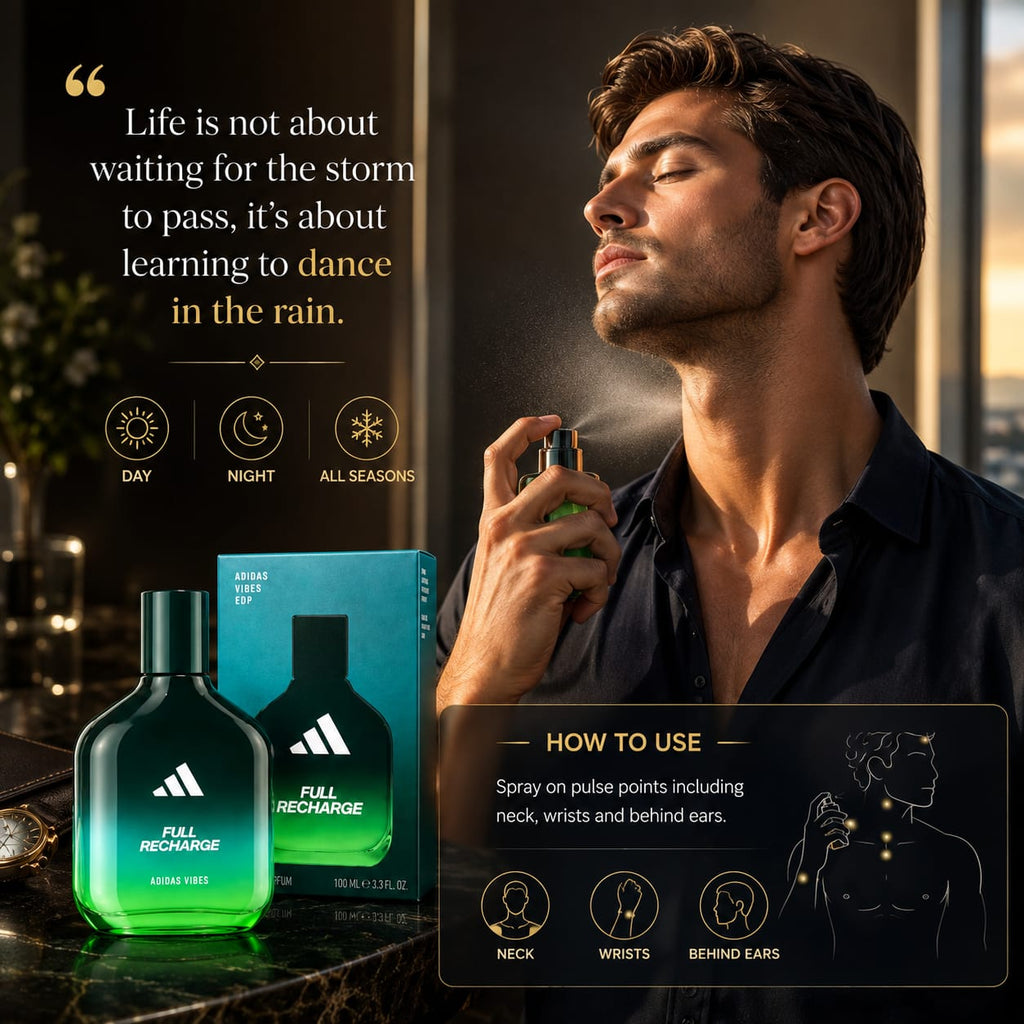 adidas Vibes Full Recharge Eau de Parfum 100 ml