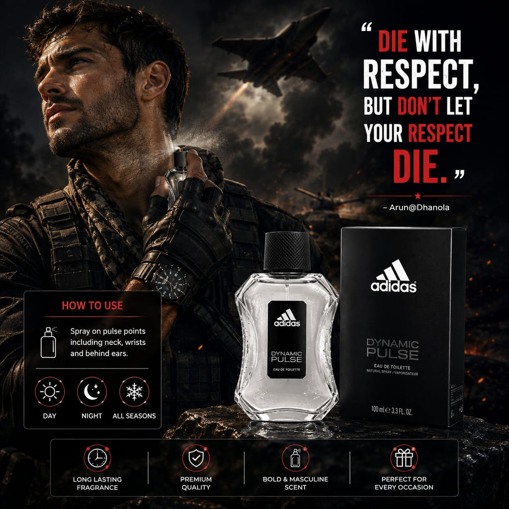 adidas Dynamic Pulse Eau de Toilette for Men 100ml