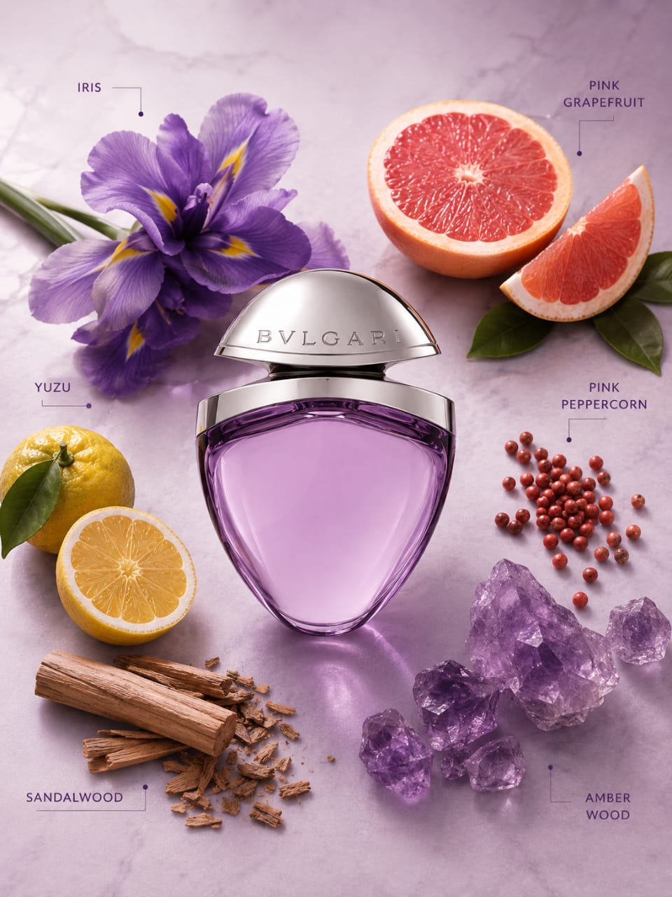 Bvlgari Omnia Amethyste Eau de Toilette for Women 25ml