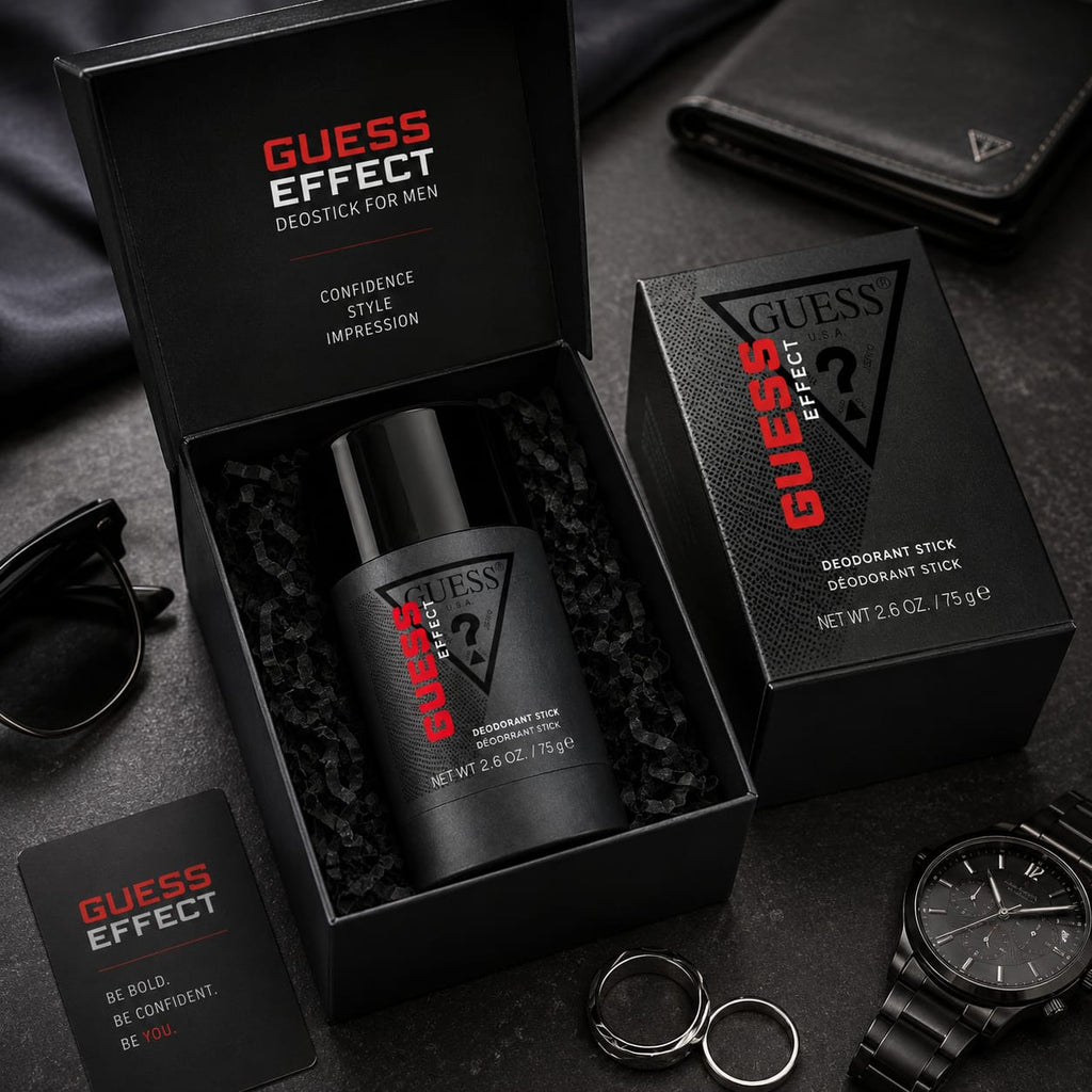 GUESS Effect Deodorant Stick for Men – 2.6 oz / 75 g