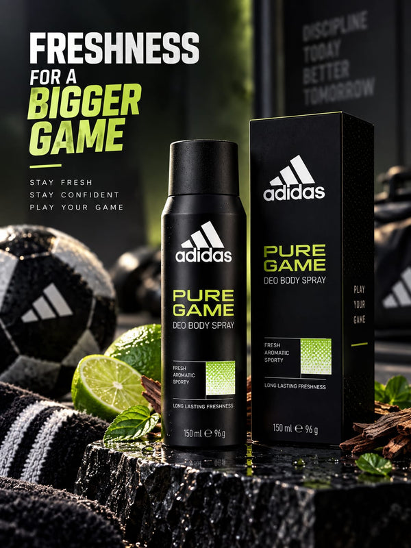 Adidas Pure Game Deo Body Spray 150ml for Men