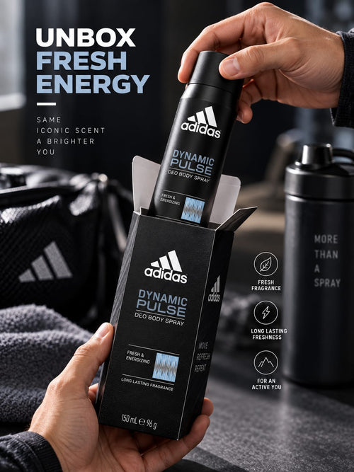 Adidas Dynamic Pulse Deo Body Spray 150ml – Fresh & Energizing Fragrance