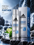 Adidas Fresh Endurance 72H Anti-Perspirant Deodorant Spray 150ml