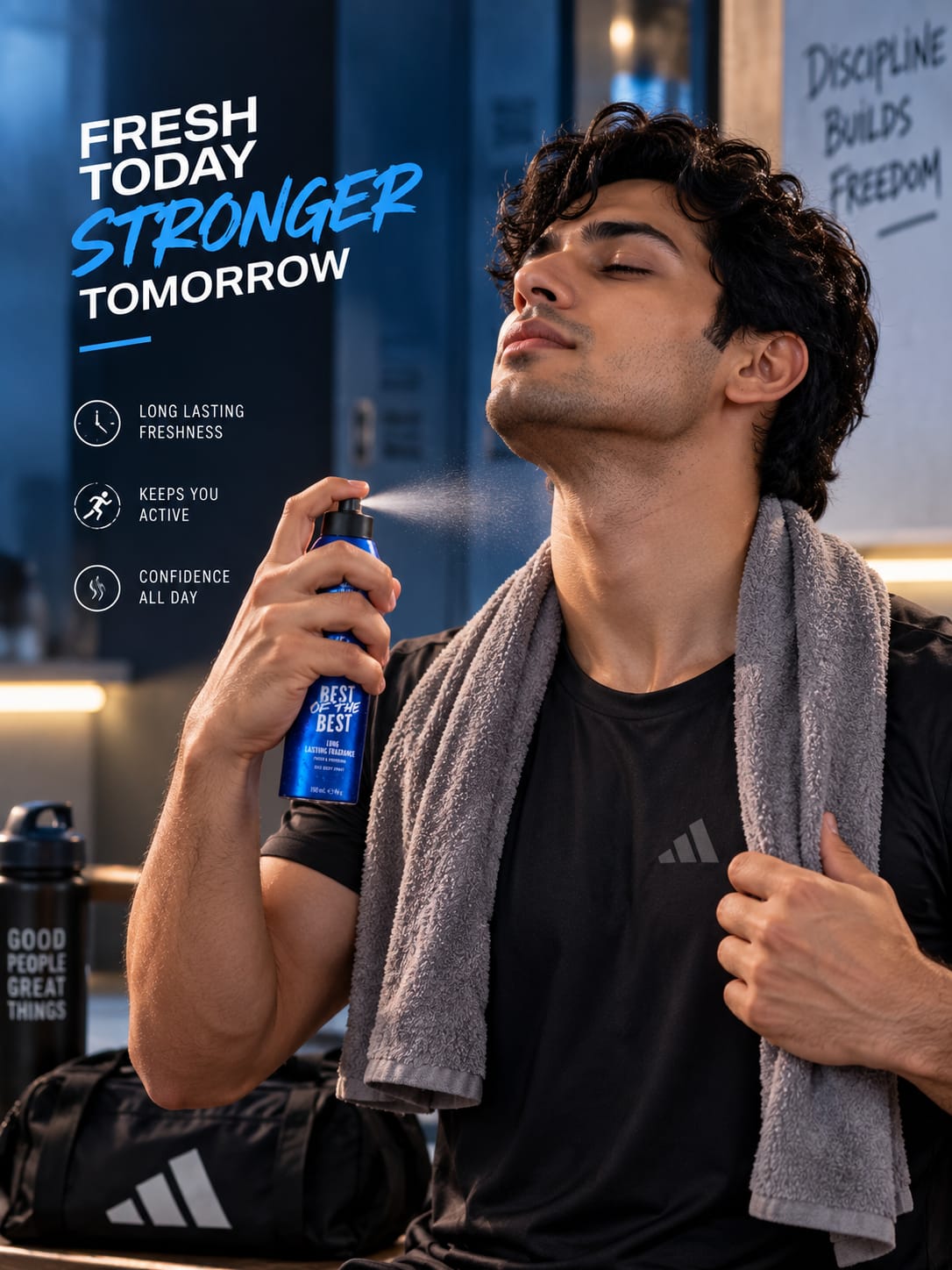 Adidas UEFA Champions League Best of the Best Deo Body Spray 150 ml