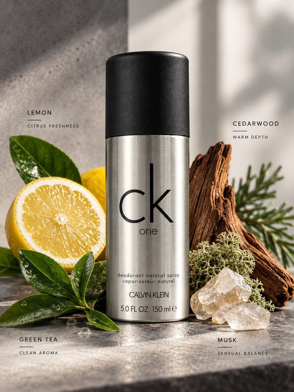 Calvin Klein CK One Deodorant Natural Spray 150ml