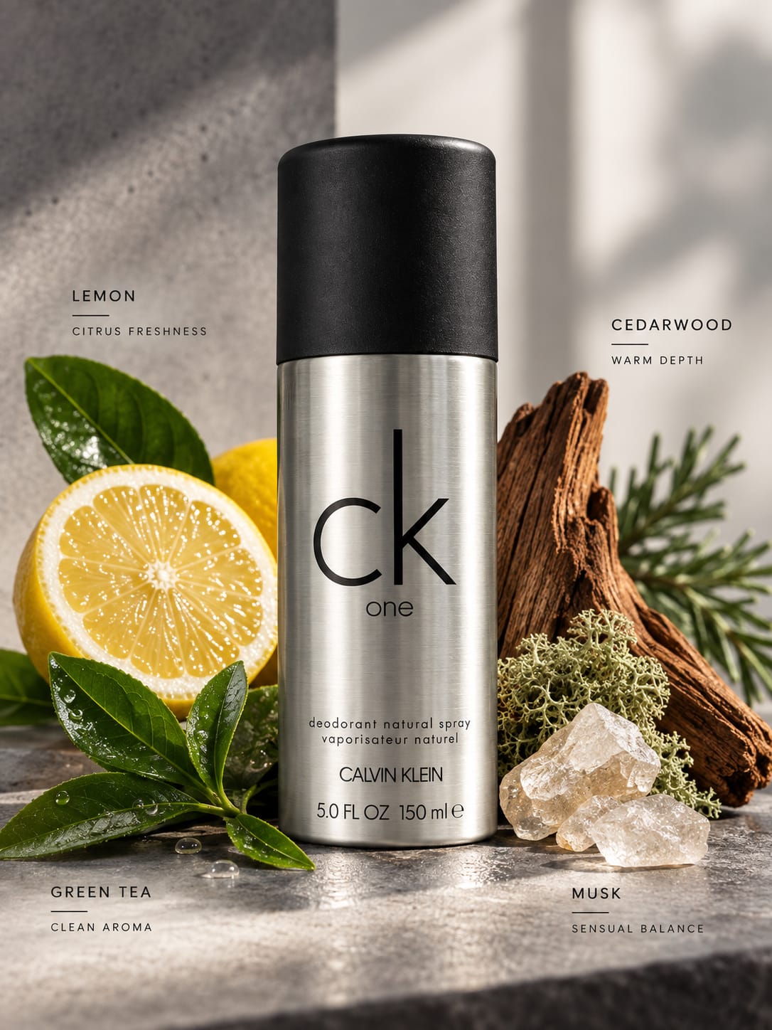 Calvin Klein CK One Deodorant Natural Spray 150ml
