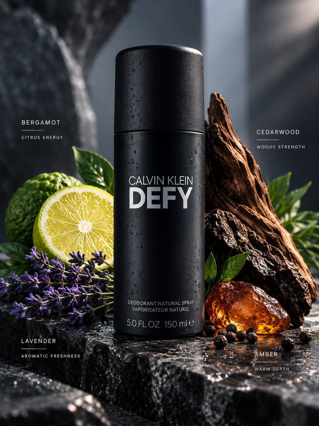 Calvin Klein Defy Deodorant Natural Spray 150 ml