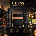 GUESS Seductive Noir Homme Gift Set for Men – Fragrance, Body Spray & Shower Gel