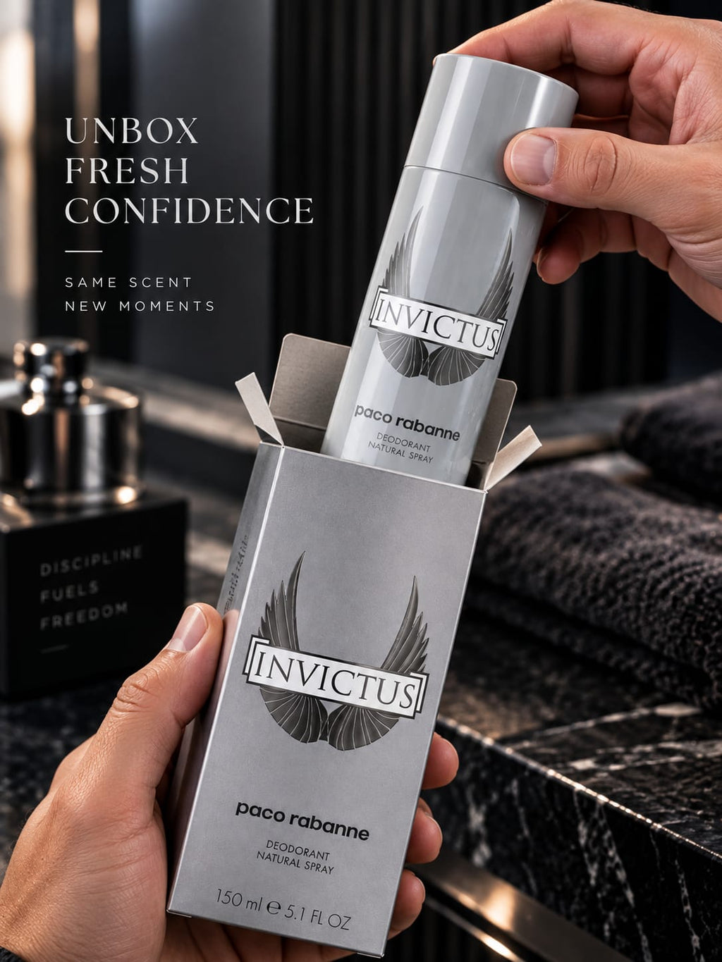 Paco Rabanne Invictus Deodorant Natural Spray 150ml