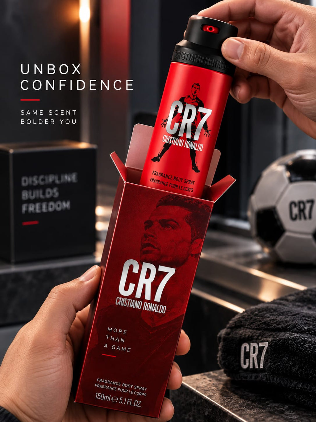 CR7 by Cristiano Ronaldo Fragrance Body Spray 150ml