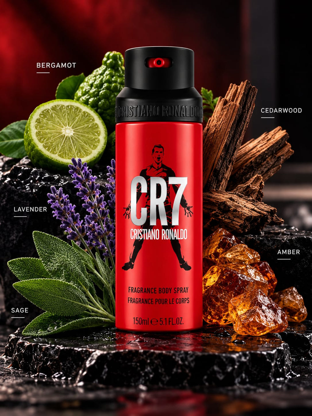 CR7 by Cristiano Ronaldo Fragrance Body Spray 150ml