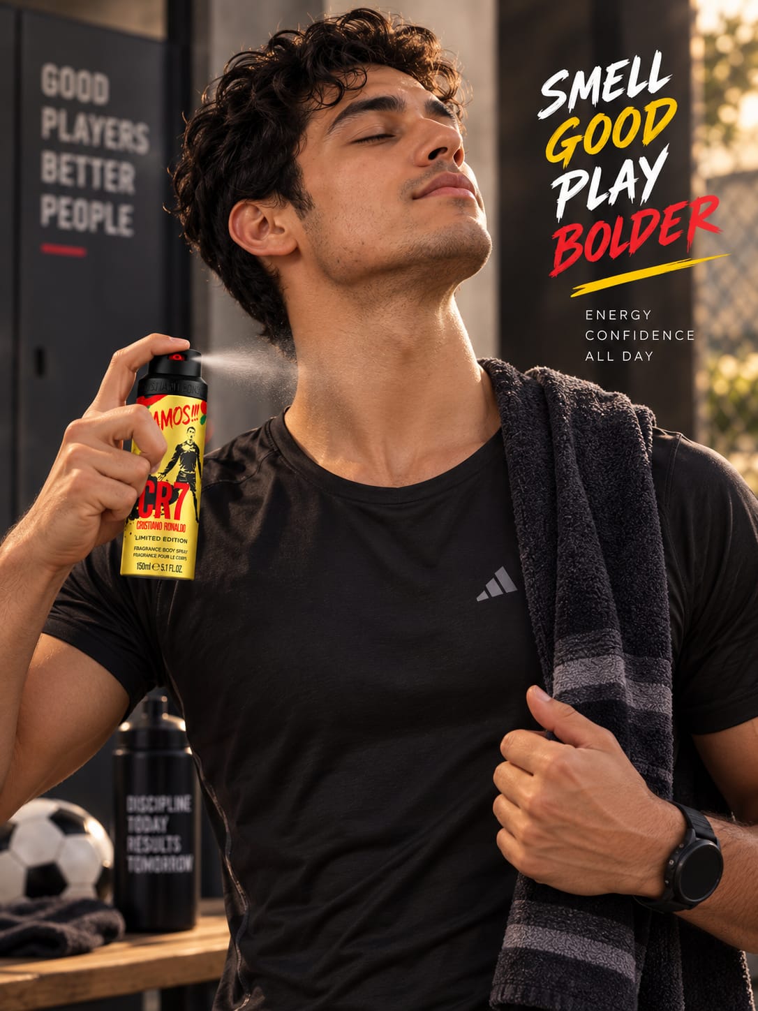 CR7 Vamos!!! Limited Edition Fragrance Body Spray 150ml