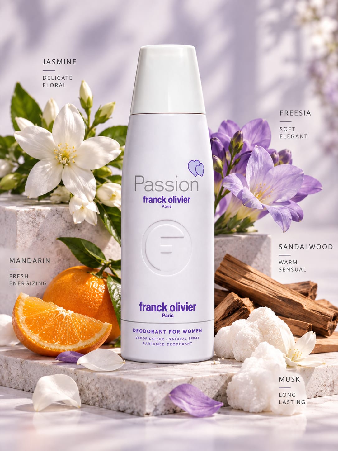 Franck Olivier Passion Deodorant for Women 250ml