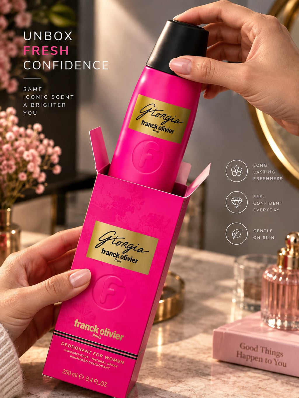 Giorgia by Franck Olivier Deodorant for Women 250ml