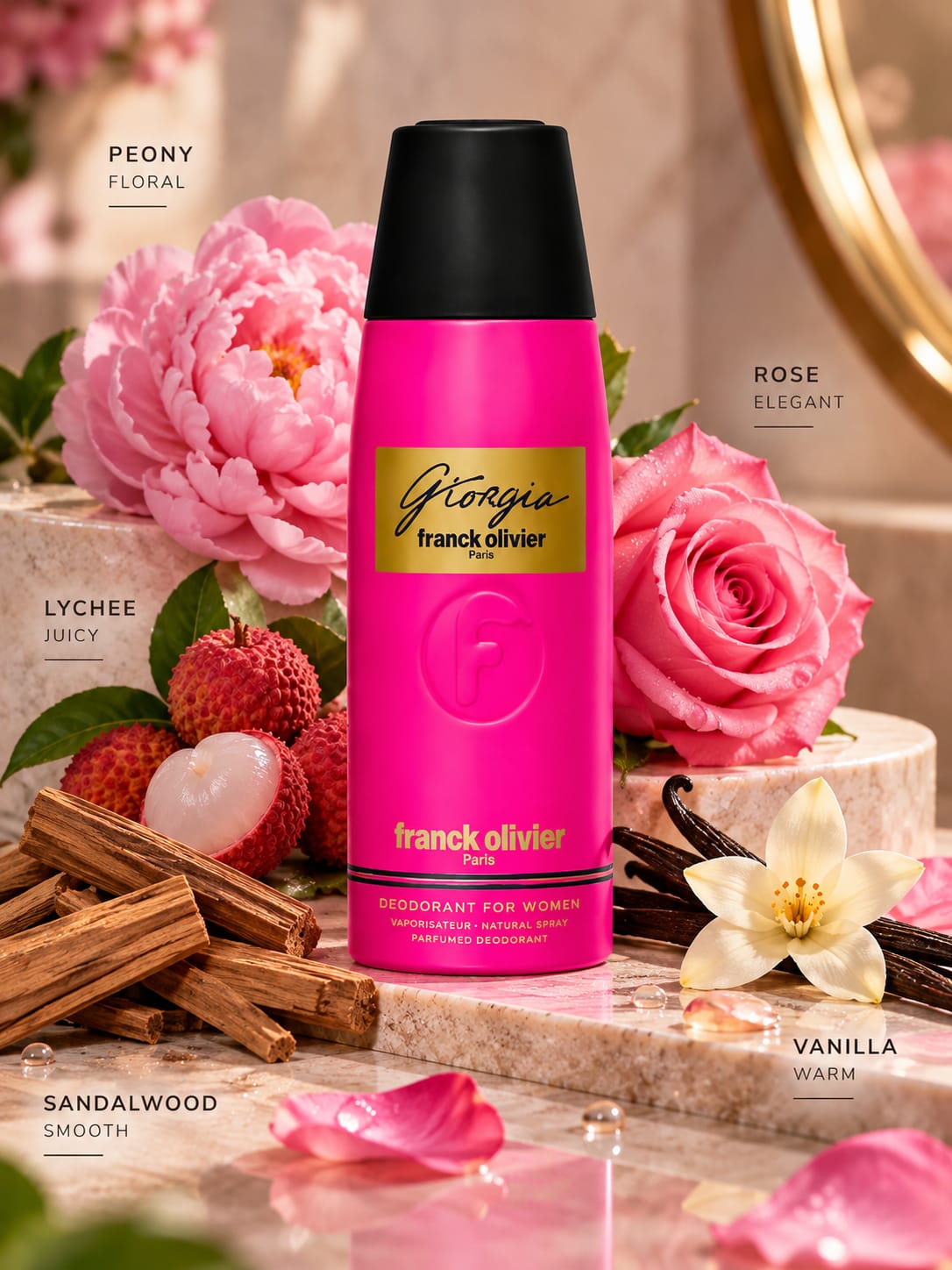Giorgia by Franck Olivier Deodorant for Women 250ml