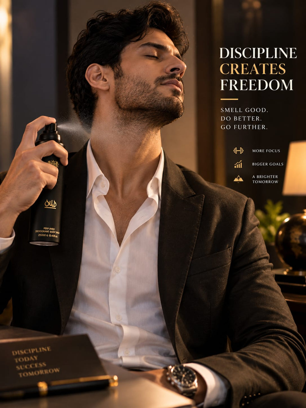 RIGGS London Oud Perfumed Deodorant Body Spray 250ml
