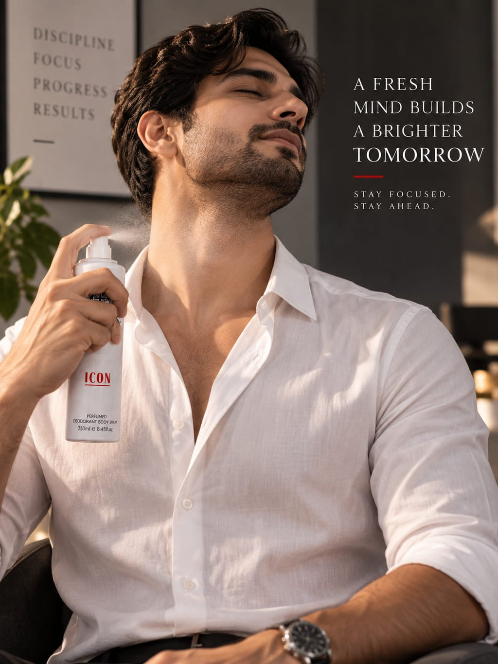 RIGGS London ICON Perfumed Deodorant Body Spray 250ml