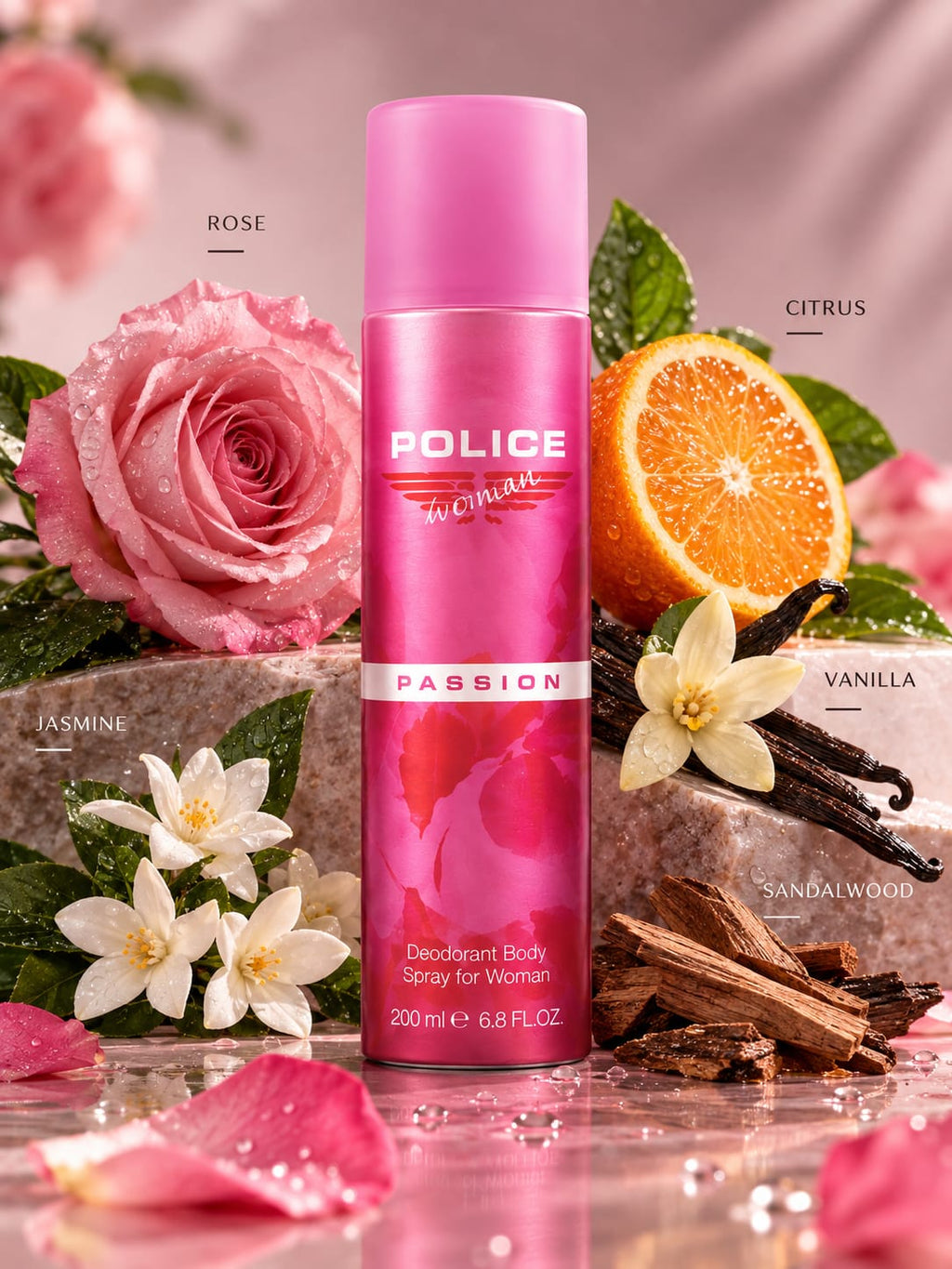 Police Passion Woman Deodorant Body Spray 200ml