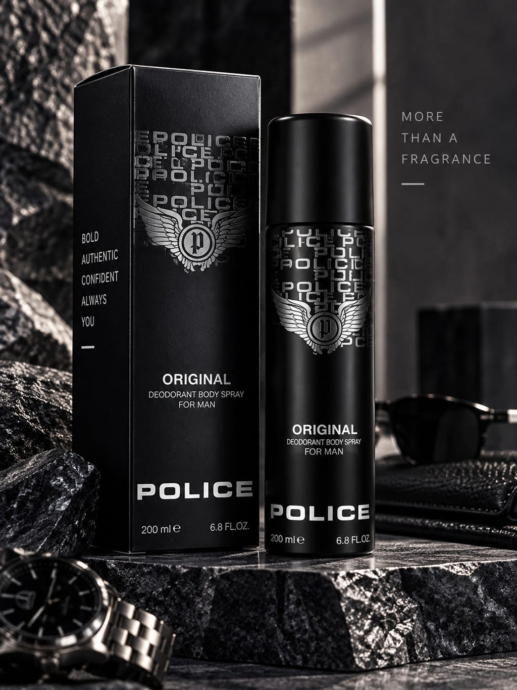 Police Original Deodorant Body Spray for Men 200ml