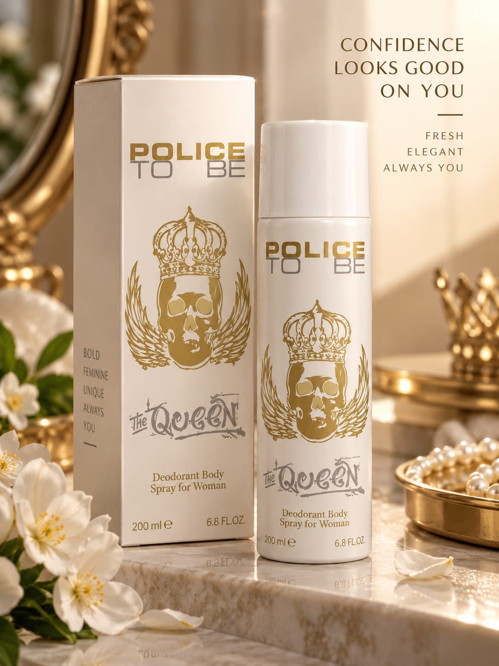 Police To Be The Queen Deodorant Body Spray for Women 200ml
