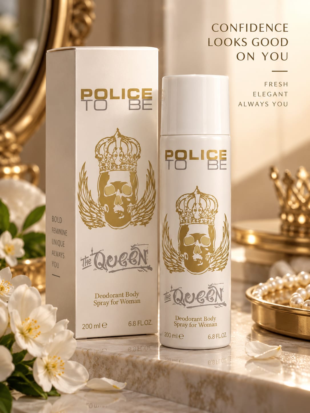 Police To Be The Queen Deodorant Body Spray for Women 200ml