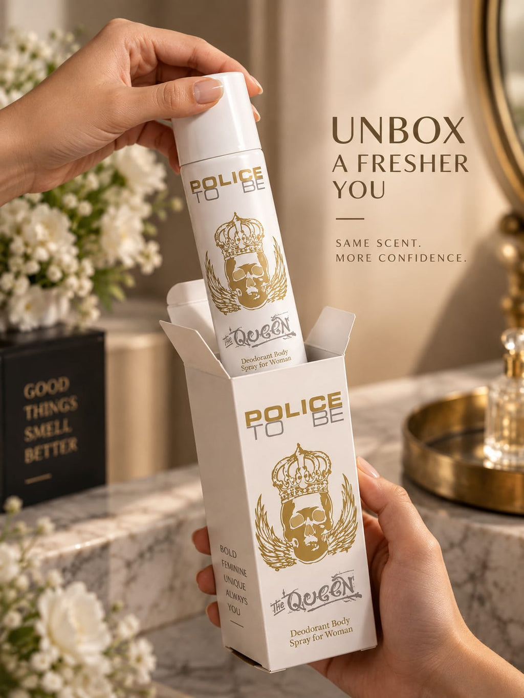 Police To Be The Queen Deodorant Body Spray for Women 200ml
