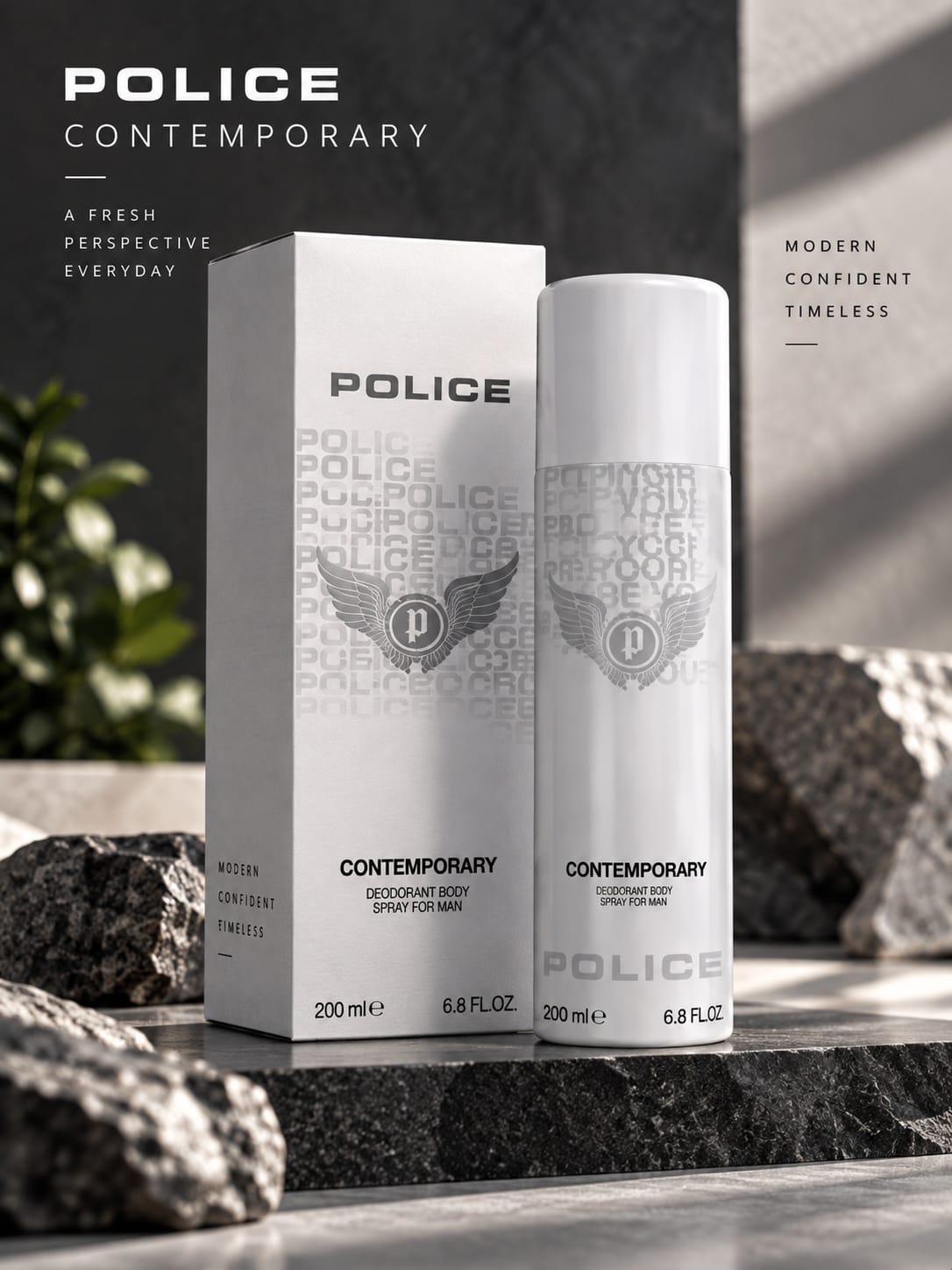 Police Contemporary Deodorant Spray for Men – 200ml