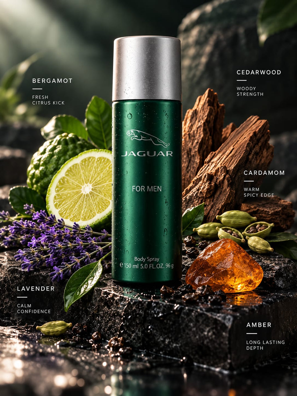 Jaguar For Men Body Spray 150ml – Men’s Fragrance