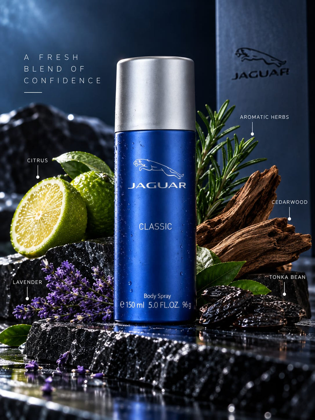 Jaguar Classic Body Spray for Men 150 ml