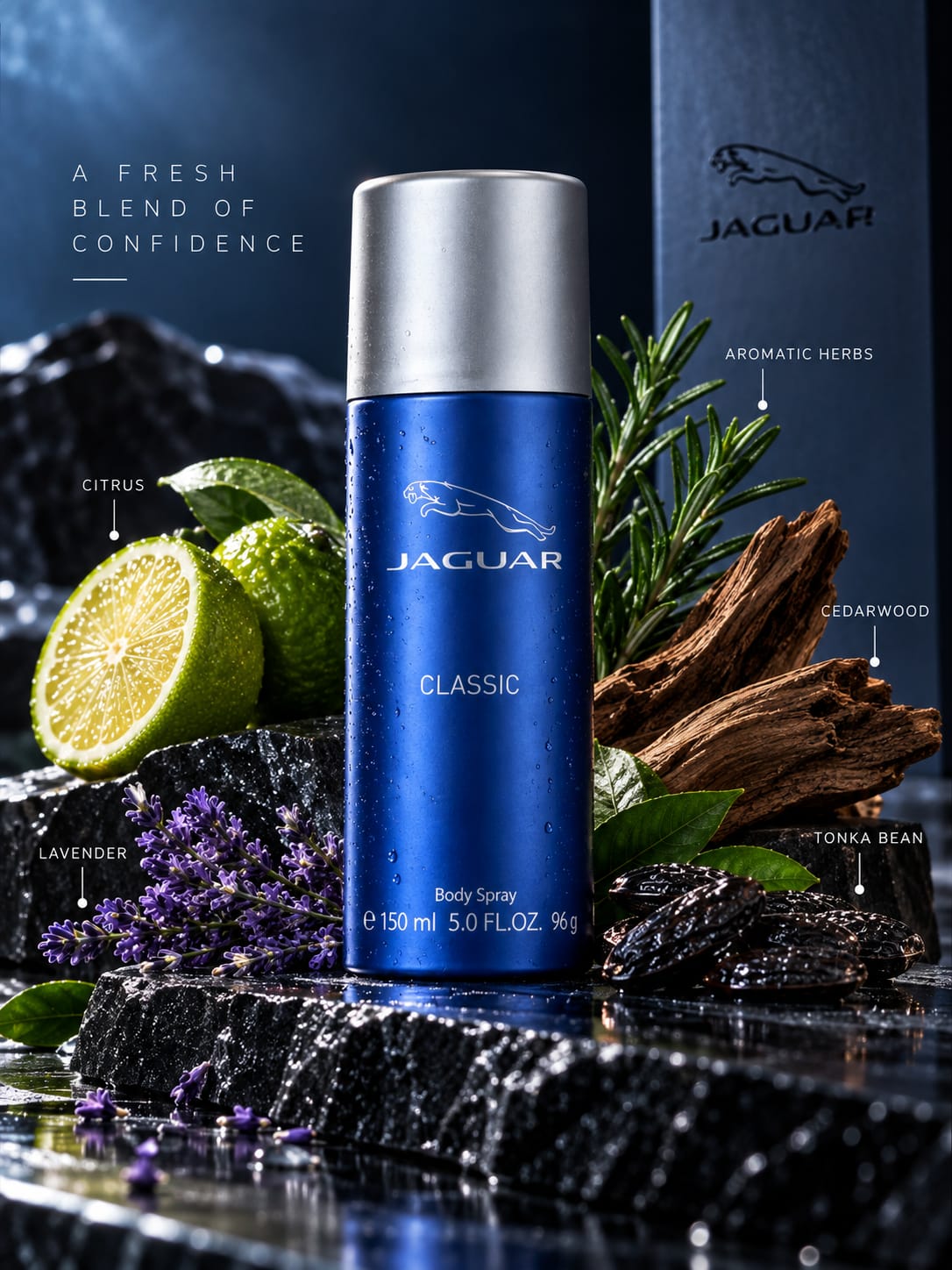 Jaguar Classic Body Spray for Men 150 ml