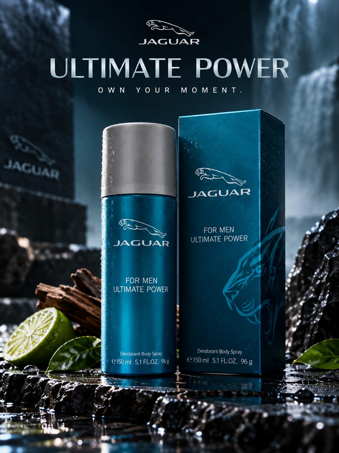 Jaguar Ultimate Power Deodorant Body Spray for Men – 150ml