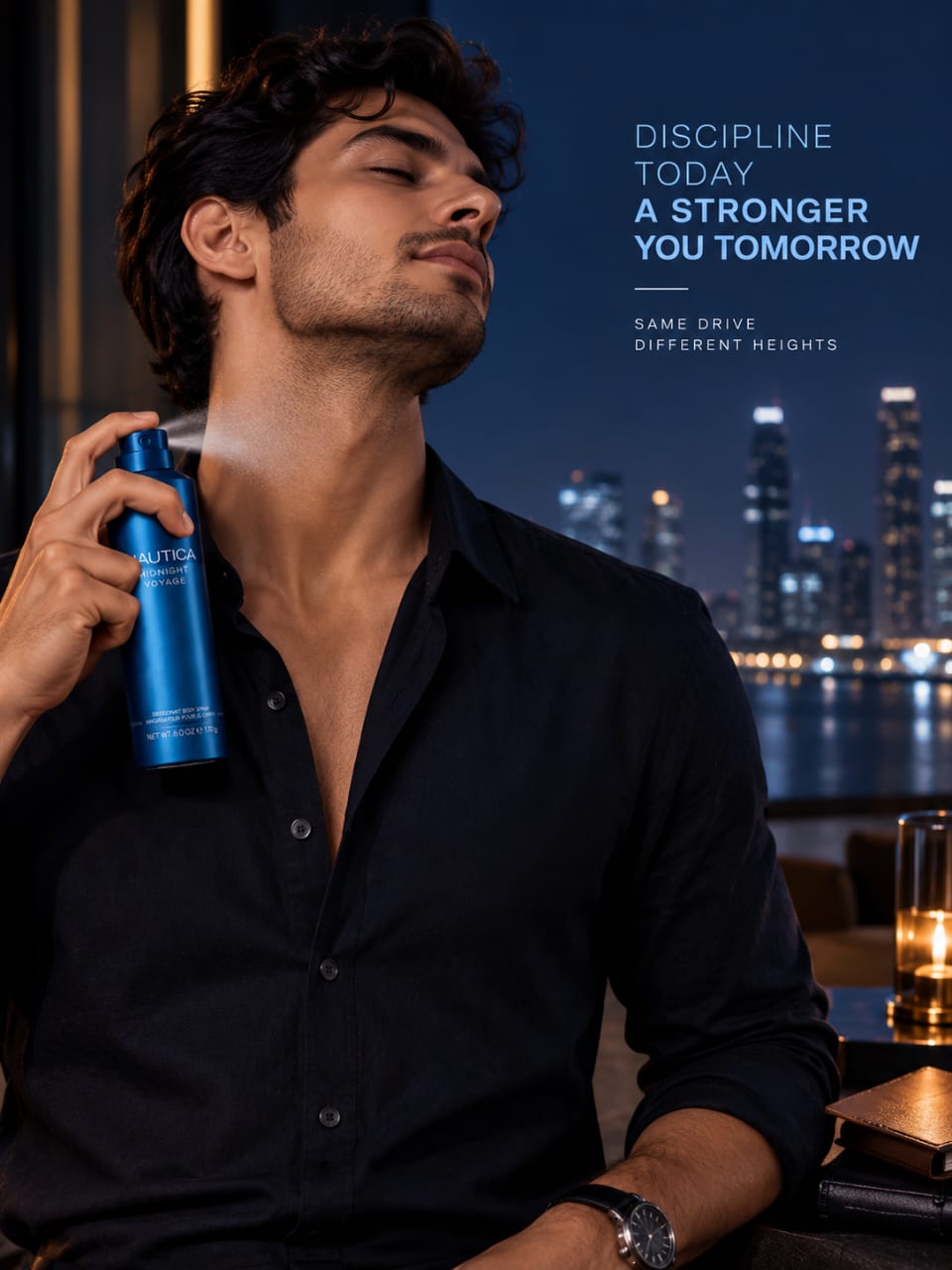 Nautica Midnight Voyage Deodorant Body Spray 170g