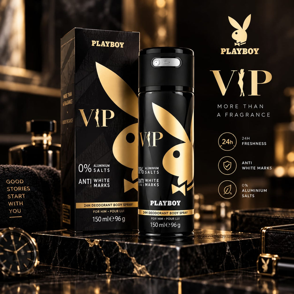 Playboy VIP Deodorant Body Spray for Him – 150 ml
