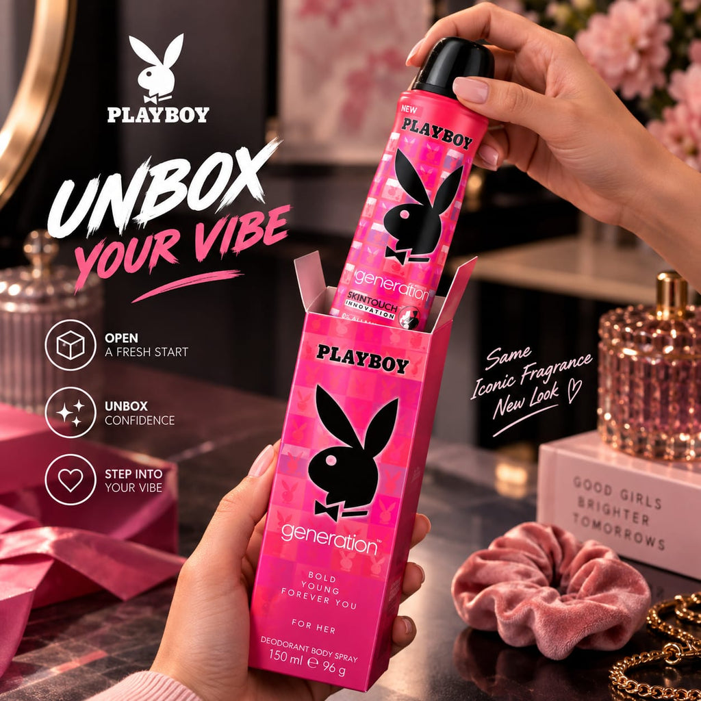 Playboy Generation Deodorant Body Spray for Her 150 ml