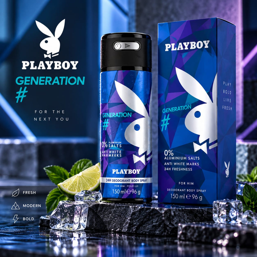 Playboy Generation # Deodorant Body Spray for Him 150 ml