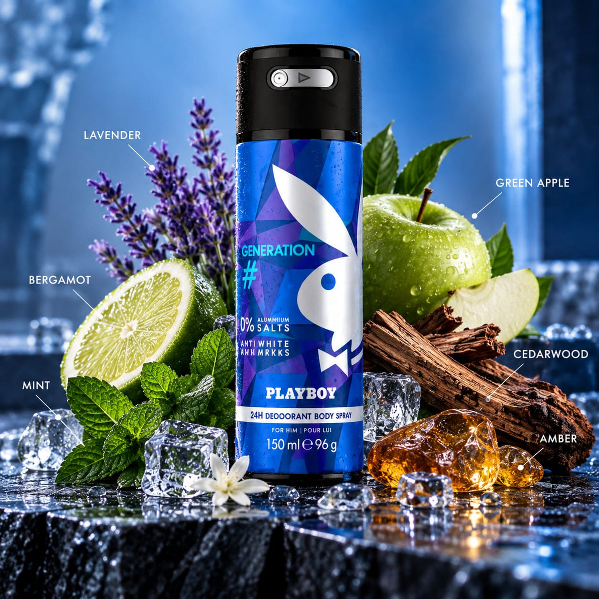 Playboy Generation # Deodorant Body Spray for Him 150 ml