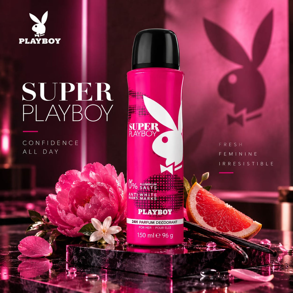 Playboy Super Playboy Women’s Parfum Deodorant 150 ml