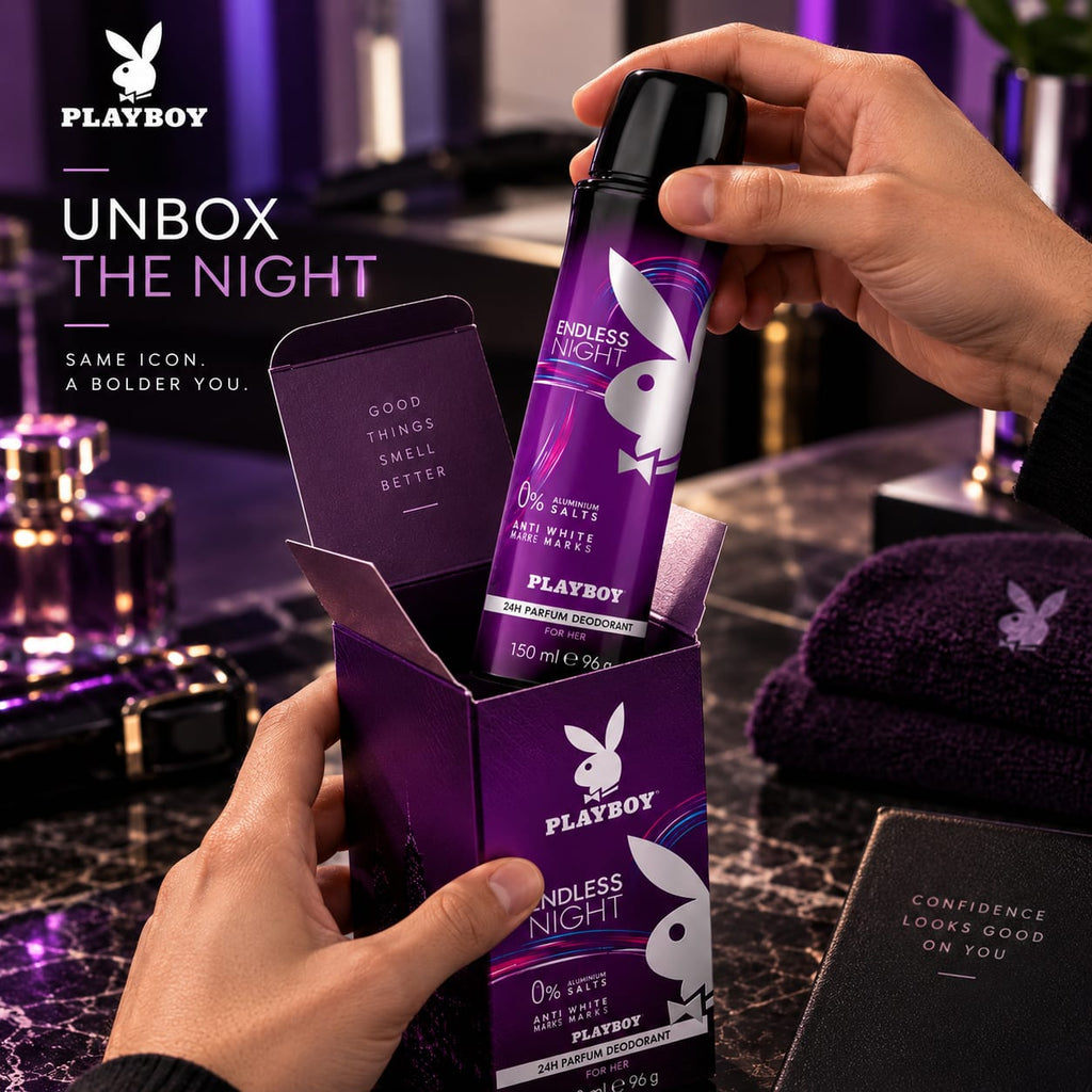 Playboy Endless Night 24H Parfum Deodorant for Her 150ml