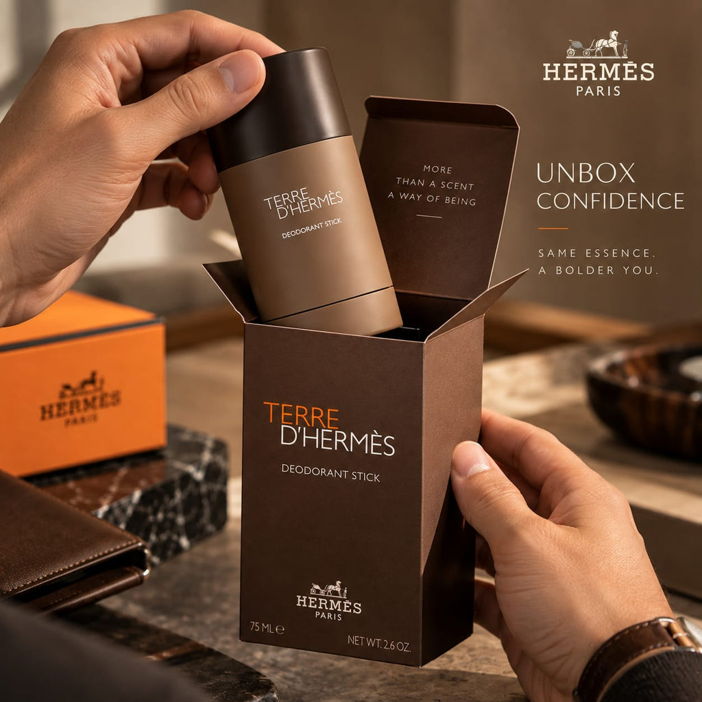 Hermès Terre d’Hermès Deodorant Stick 75ml – Alcohol-Free