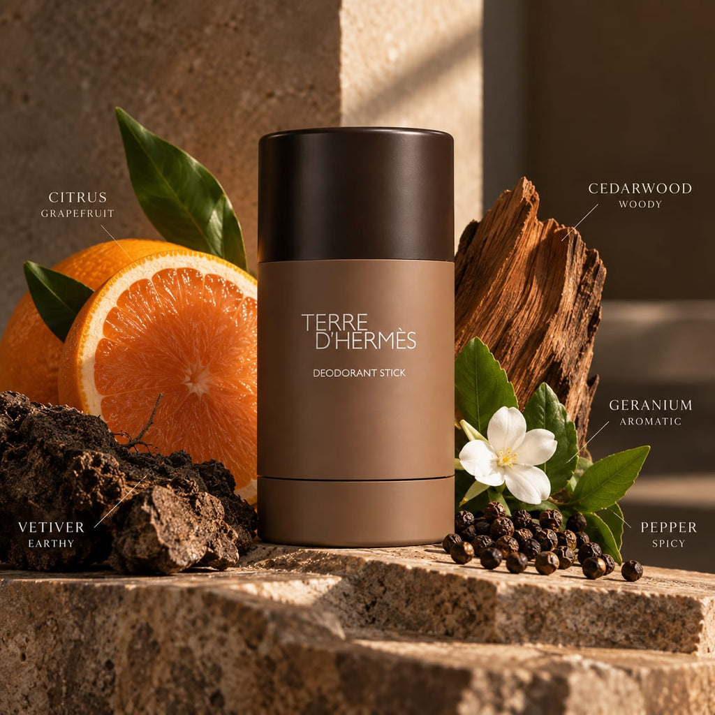 Hermès Terre d’Hermès Deodorant Stick 75ml – Alcohol-Free