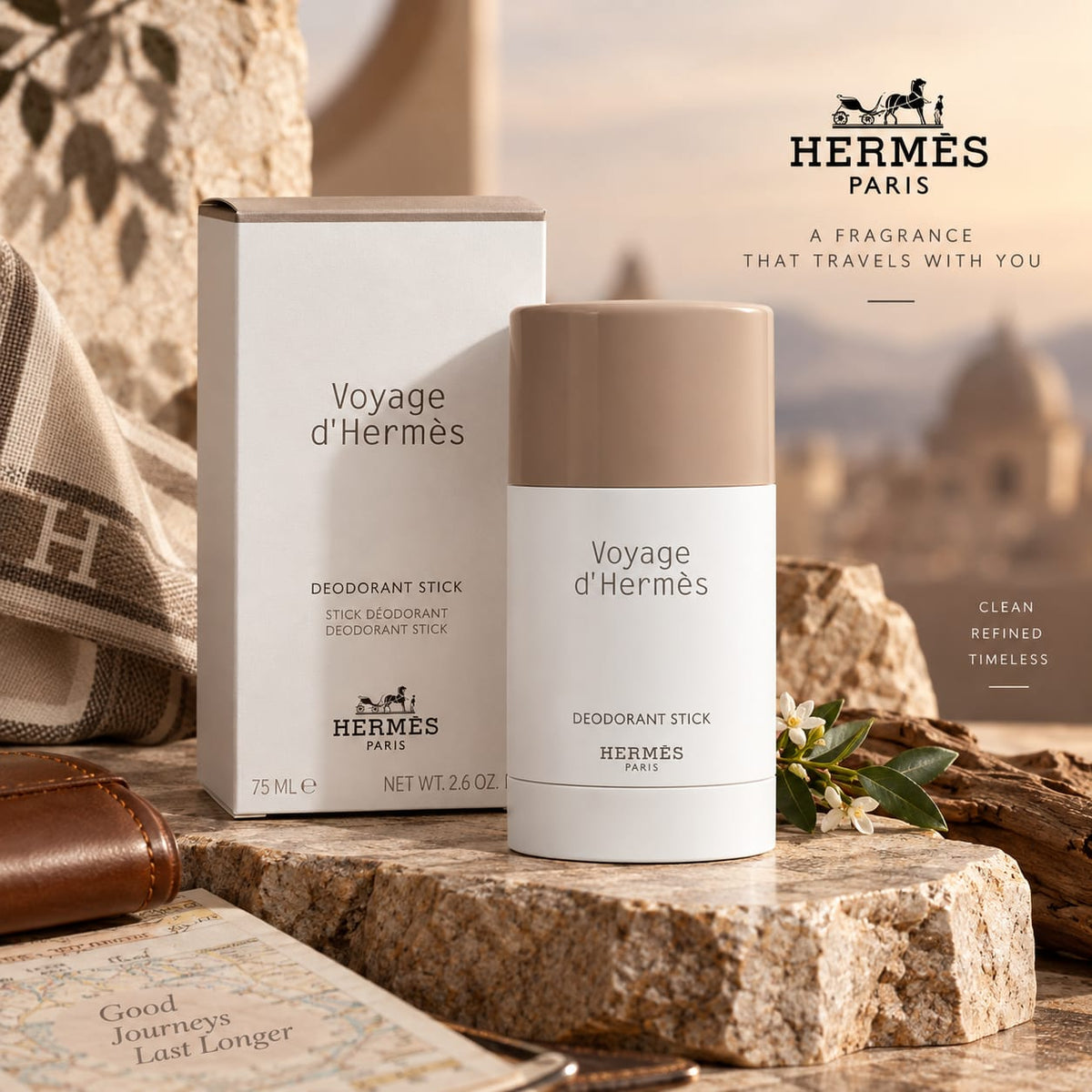 Hermès Voyage d’Hermès Deodorant Stick 75 ml