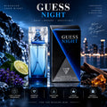 GUESS Night Eau de Toilette for Men 100ml – Natural Spray