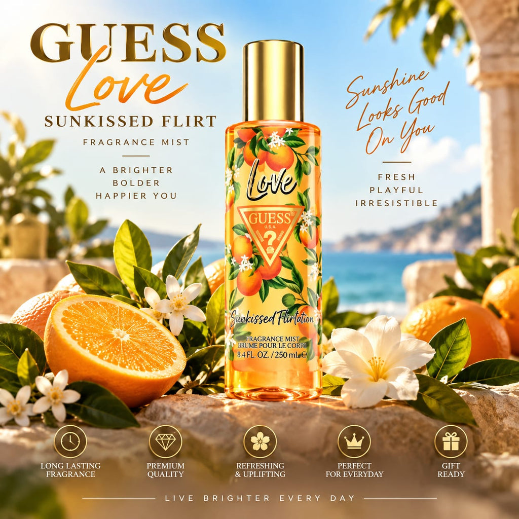 GUESS Love Sunkissed Flirt Fragrance Mist 250ml – Sunkissed Flirt