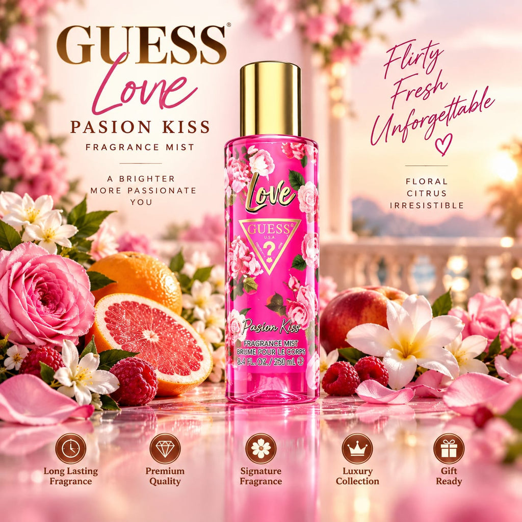 GUESS Love Passion Kiss Fragrance Mist 250ml